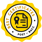 best certificates post-bacc image circle with paper certificate icon in center