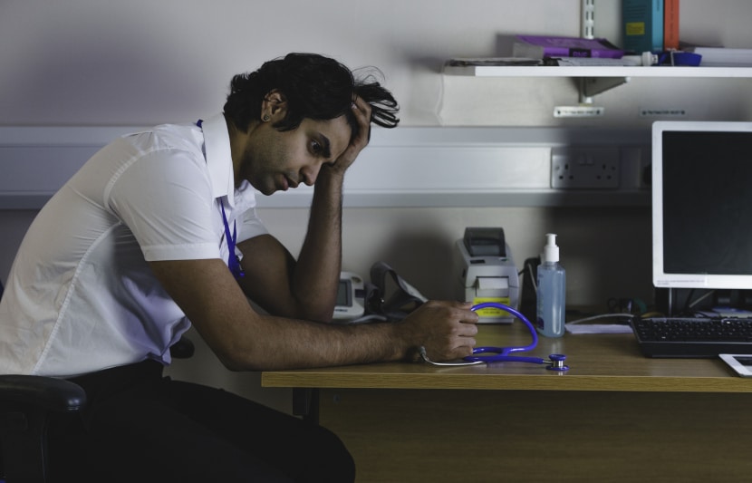 Worried Junior Doctor
